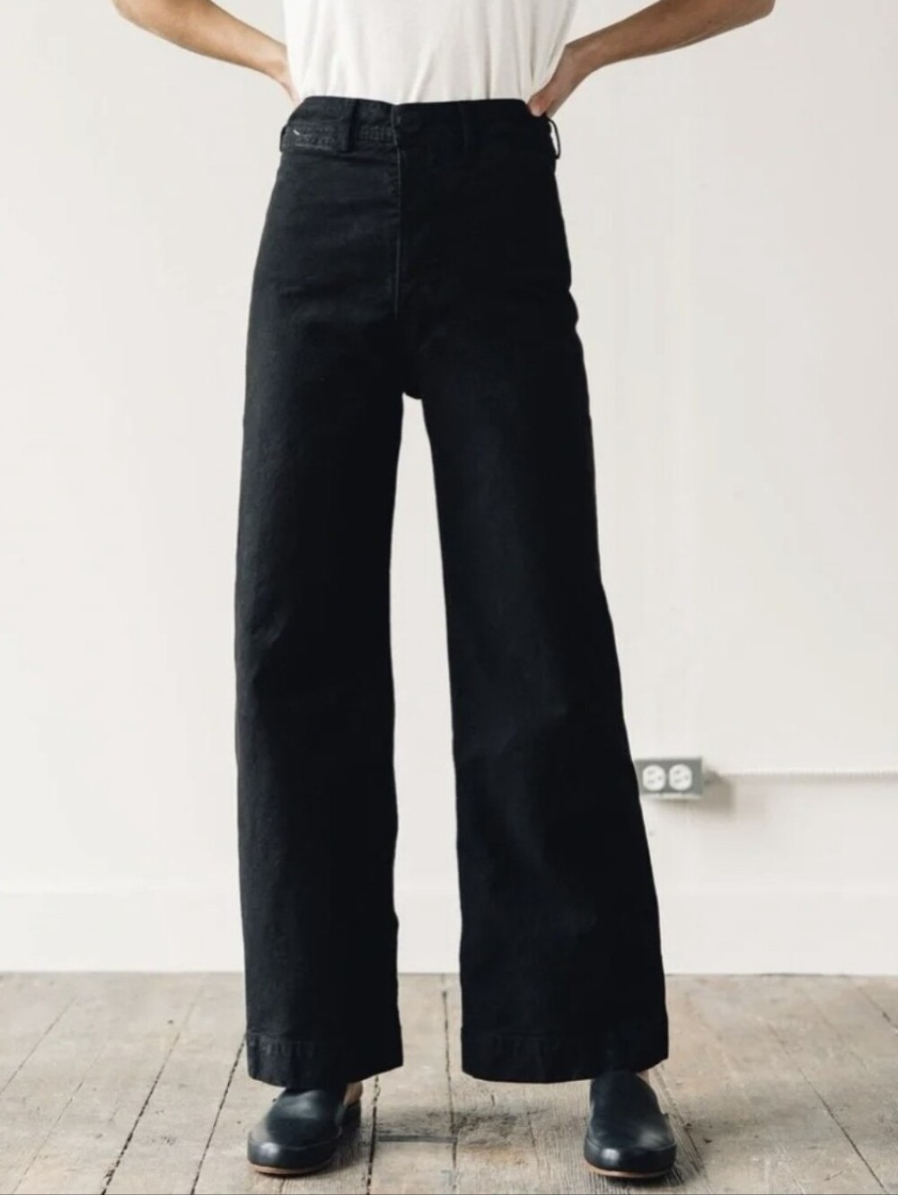 Jesse Kamm Black Sailor Pants Size 2